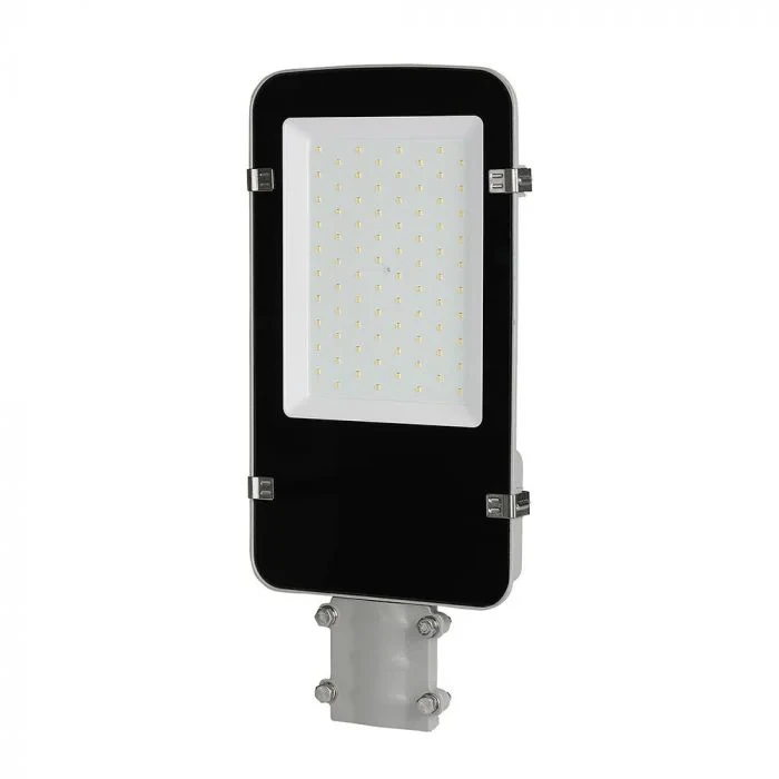 LED Straatlamp, 50W, Samsung LED Chip, 6400K, Grijze Behuizing