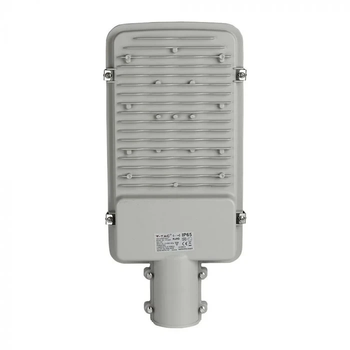 LED Straatlamp, 50W, Samsung LED Chip, 6400K, Grijze Behuizing
