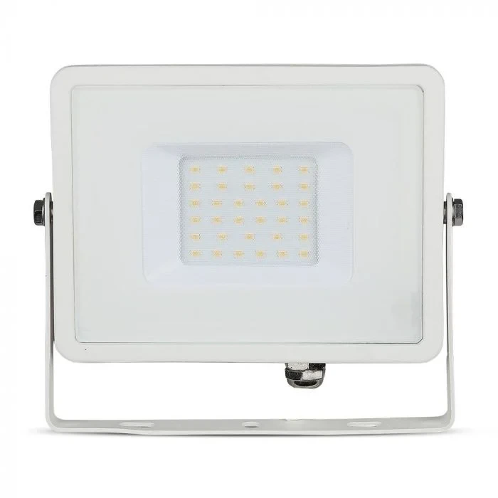 LED Breedstraler, 30W, SMD, Samsung LED Chip, 3000K, Witte Behuizing