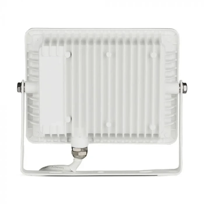 LED Breedstraler, 30W, SMD, Samsung LED Chip, 3000K, Witte Behuizing