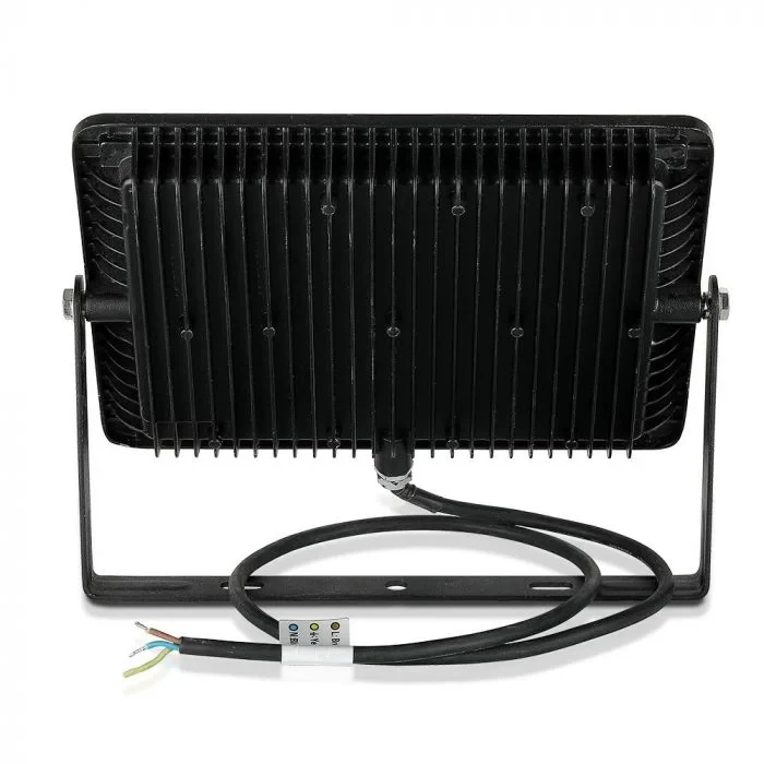 LED Breedstraler, 100W, SMD, Samsung LED Chip, 6400K, Zwarte Behuizing