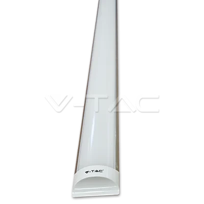 Aluminium Grill Armatuur, 40W, 120cm, Wit