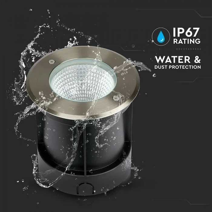 LED Ondergrondse Lamp, 12W, 4000K Neutraal Wit, IP67