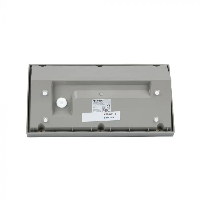 LED Buitenverlichting, 20W, 3000K Warm Wit, Grijs