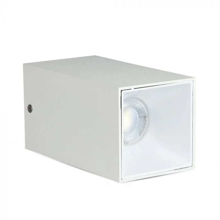 V-TAC GU10 Armatuur, Vierkant, Wit