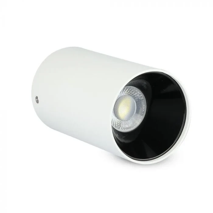 V-TAC GU10 Armatuur, Rond, Wit, Zwart