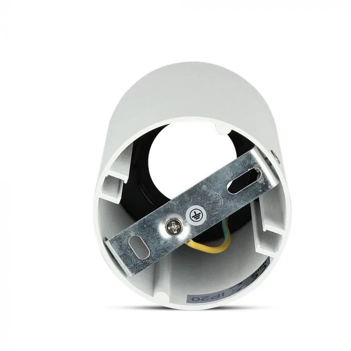 V-TAC GU10 Armatuur, Rond, Wit, Zwart