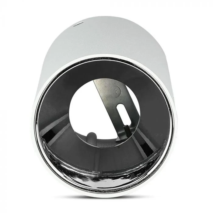 V-TAC GU10 Armatuur Rond | Wit & Chroom