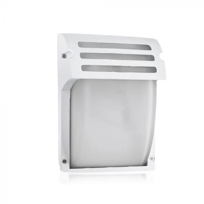 Wandlamp, E27, Mat Wit, Frosted Glas