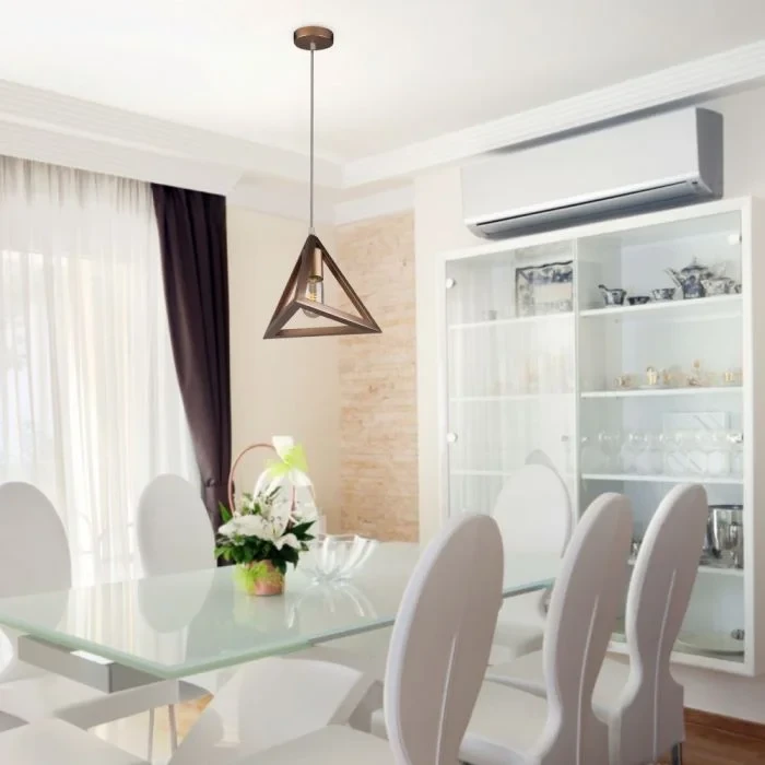 Hanglamp, E27, Champagne Goud