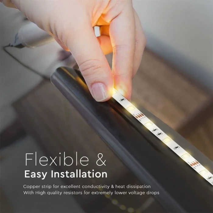 LED Strip Kit, 4W/m, IP65, 5 meter, EU Plug