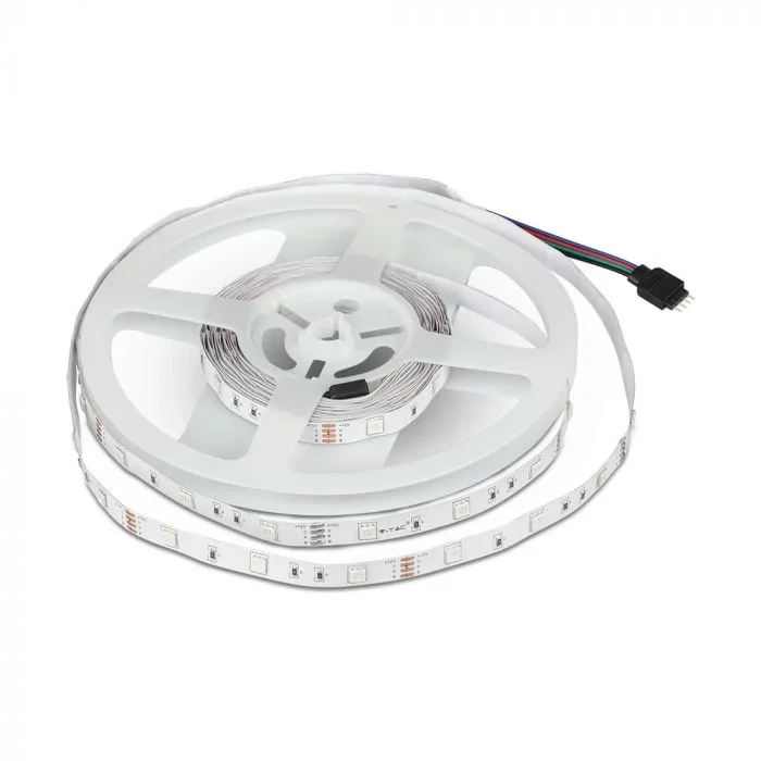 LED Strip Set, RGB, 4.8W/m, IP20, 2x5 meter, EU Plug