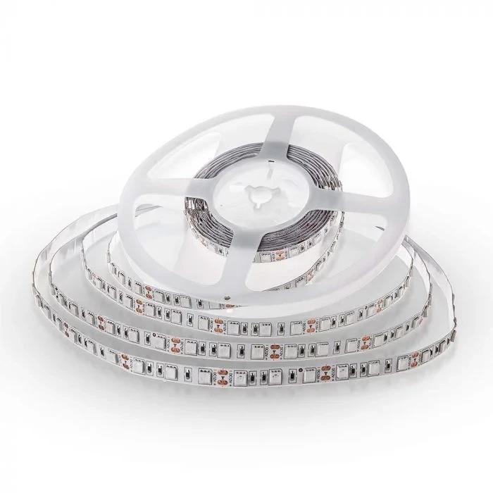 LED Strip 5 meter, 11W/m, 6500K Daglichtwit, IP20, 12V