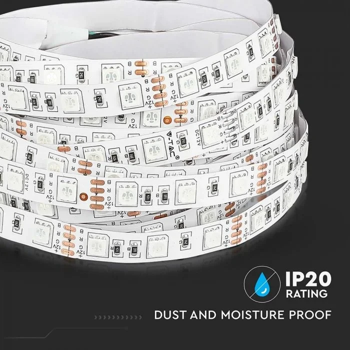 LED Strip 5 meter, 11W, Groen, IP20, 24V