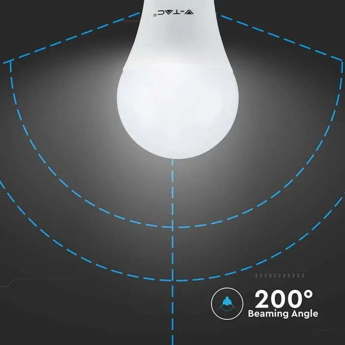 LED Lamp, Thermoplast, 8.5W, 6500K, E27