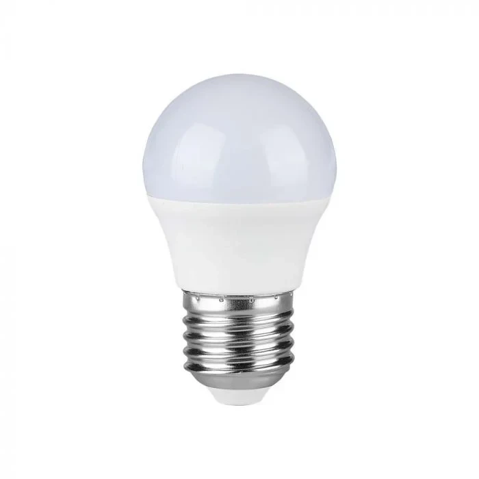 LED Lamp, Plastic, 3.7W, 3000K, E27