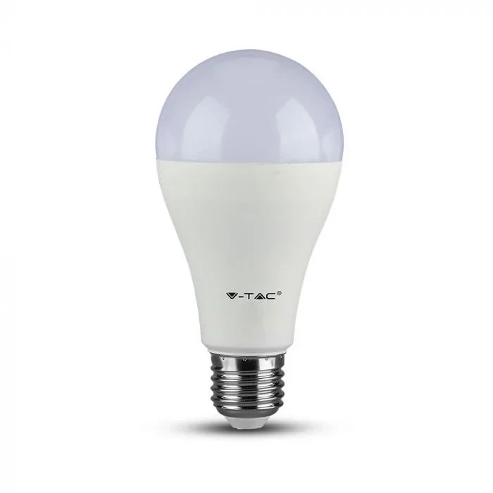 LED Lamp, Plastic, 15W, 4000K, E27