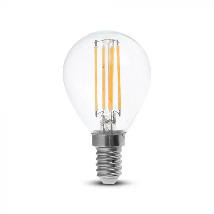 LED Filament Lamp, 4W, 6400K, E14
