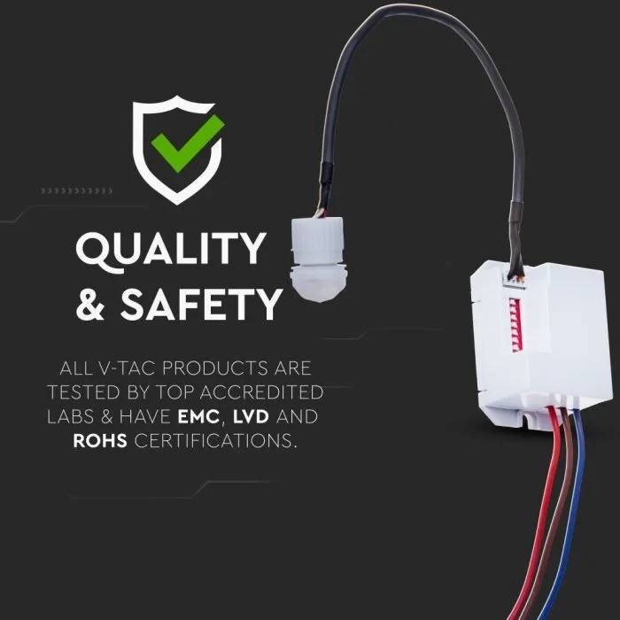 Infrarood Lichtsensor, IP65, Max. 400W LED