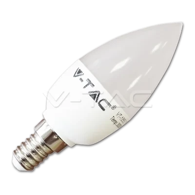 LED Kaarslamp, 6W, E14, 2700K Warm Wit, 470 lumen