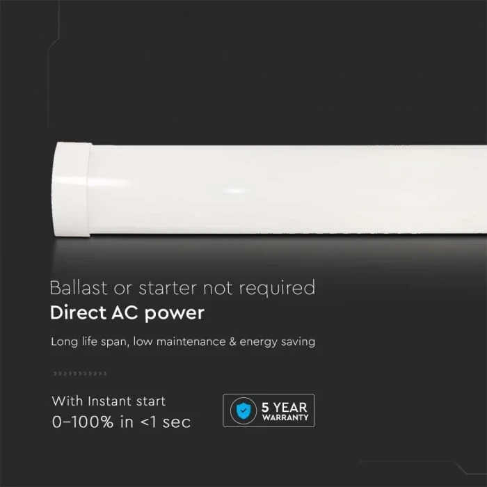 LED Batten, 40W, 120cm, Samsung LED Chip, 6500K Koud Wit