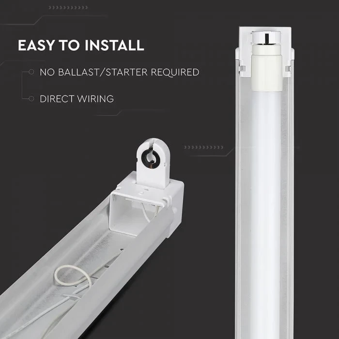 LED TL Armatuur, 150cm, Voor LED Batten, IP20