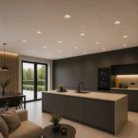 LED GU10 Inbouwspot Armatuur, Rond, Kantelbaar, IP20, Wit