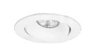 LED GU10 Inbouwspot Armatuur, Rond, Kantelbaar, IP20, Wit