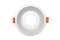 LED GU10 Inbouwspot Armatuur, Rond, Kantelbaar, IP20, Wit