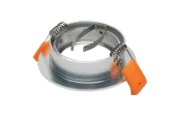 LED GU10 Inbouwspot Armatuur, Rond, Kantelbaar, IP20, Geborsteld Aluminium + Gold