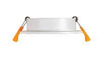 LED GU10 Inbouwspot Armatuur, Rond, Kantelbaar, IP20, Wit