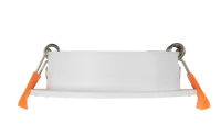 LED GU10 Inbouwspot Armatuur, Rond, Kantelbaar, IP20, Wit