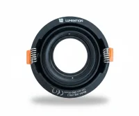 LED GU10 Inbouwspot Armatuur, Rond, Kantelbaar, IP20, Mat Zwart