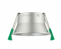 LED GU10 Inbouwspot Armatuur, Rond, IP20, Mat Wit