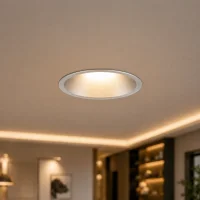 LED GU10 Inbouwspot Armatuur, Rond, IP20, Mat Wit