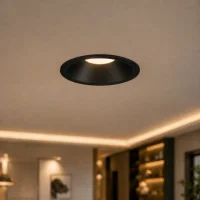 LED GU10 Inbouwspot Armatuur, Rond, Kantelbaar, IP20, Zwart