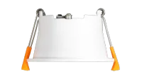 LED GU10 Inbouwspot Armatuur, Rond, IP54, Wit