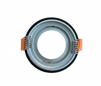 LED GU10 Inbouwspot Armatuur, Rond, IP20, Mat Zwart