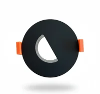 LED GU10 Inbouwspot Armatuur, Rond, IP20, Mat Zwart