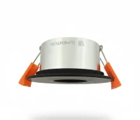 LED GU10 Inbouwspot Armatuur, Rond, IP20, Mat Zwart