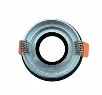 LED GU10 Inbouwspot Armatuur, Rond, IP20, Mat Zwart