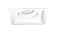 LED GU10 Inbouwspot Armatuur, Vierkant, IP20, Wit