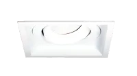 LED GU10 Inbouwspot Armatuur, Vierkant, IP20, Wit