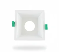 LED GU10 Inbouwspot Armatuur, Vierkant, IP20, Wit