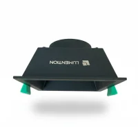 LED GU10 Inbouwspot Armatuur, Vierkant, IP20, Zwart
