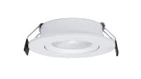 LED Inbouwspot, Rond, 5W/8W, 4CCT, 2700K/3000K/4000K/6500K, IP54 front, Dimbaar, Wit