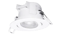 LED Inbouwspot, 6500K, Dimbaar, Wit, IP44