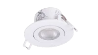 LED Inbouwspot, 2700K/4000K/6500K, Dimbaar, Wit, IP44