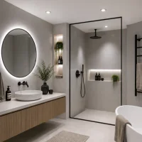 LED Inbouwspot Wit , 6500K Koud Wit, Rond, IP65