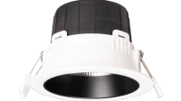 LED Inbouw Downlight, 6–9W, 2700K/3000K/4000K, Dimbaar, Rond, IP54, Wit, Zwart Reflector